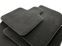 Alcantara Floor Mats For Rolls Royce Black Badge Phantom VIII (2017-2024) - AutoWin