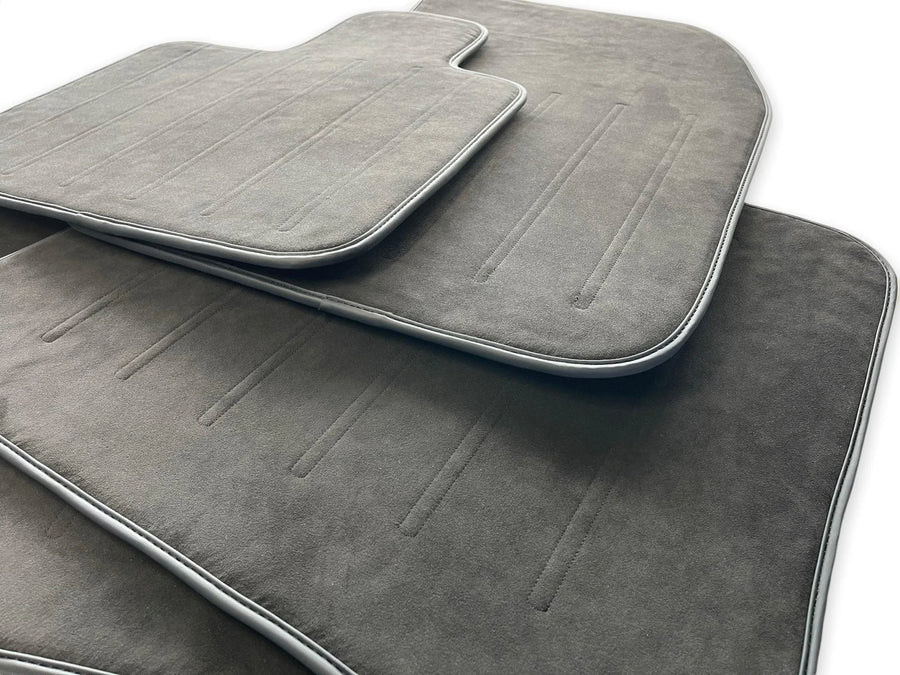 Alcantara Floor Mats For Rolls Royce Black Badge Phantom VIII (2017-2024) - AutoWin