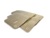 Beige Floor Mats for Audi A4 - B5 Facelift Sedan (1999-2001) | ER56 Design - AutoWin