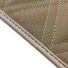 Beige Floor Mats for Bentley Continental GT (2011–2018) with Leather | ER56 Design - AutoWin