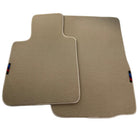 Beige Floor Mats For BMW Z4 Series E86 Coupe (2003-2008) With M Package - AutoWin