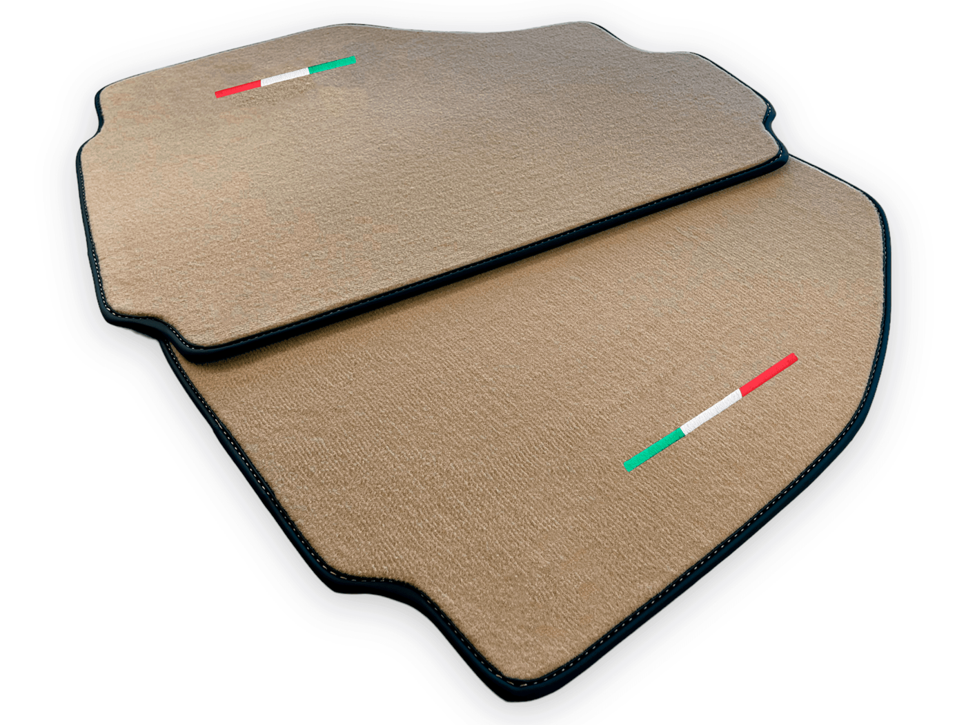 Beige Floor Mats For Ferrari 488 Pista Spider 2019-2021