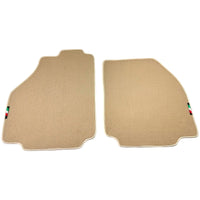 Beige Floor Mats for Ferrari 488 Pista Spider (2019-2021) | Italian Edition