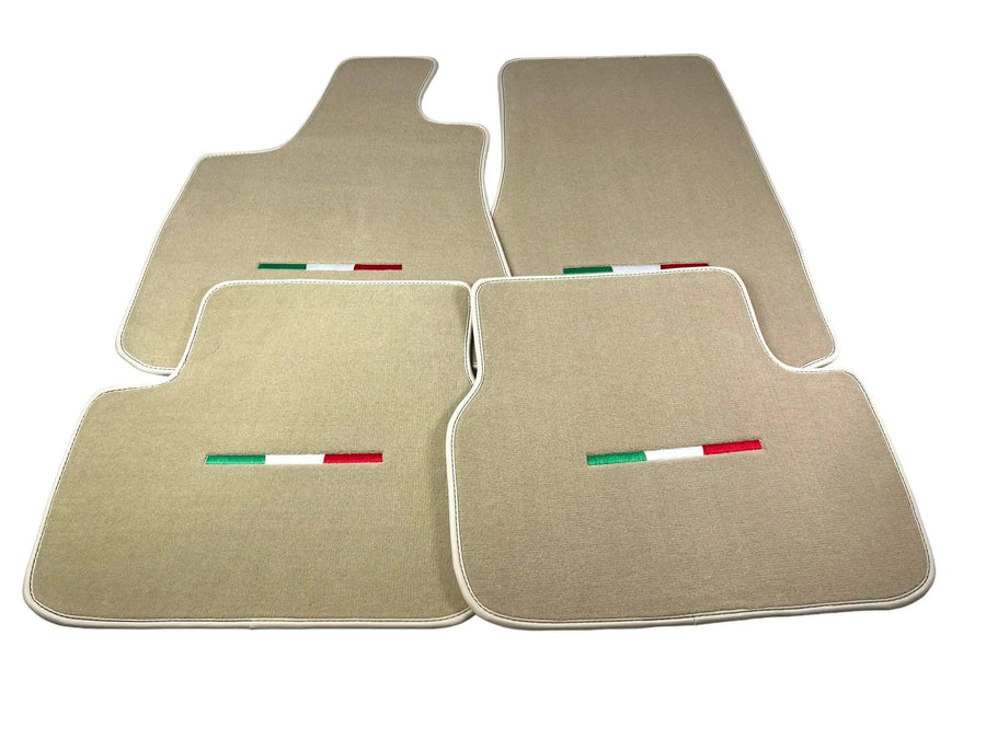 Beige Floor Mats For Maserati Grecale (2023-2024) Italy Edition - AutoWin