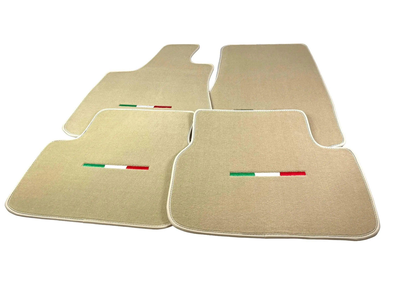 Beige Floor Mats For Maserati Grecale (2023-2024) Italy Edition - AutoWin