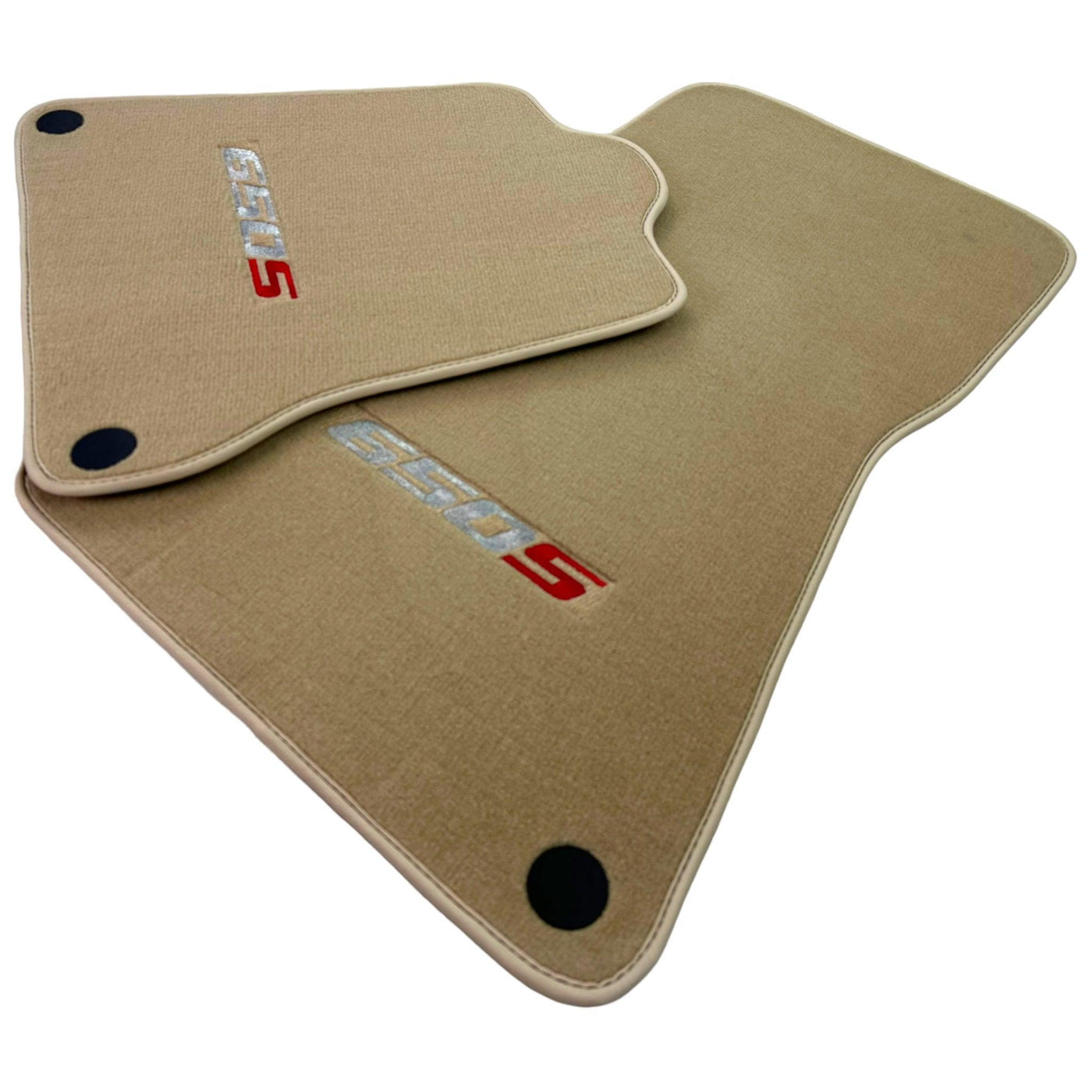 Beige Floor Mats For McLaren 650S Tailored - AutoWin