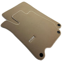 Beige Floor Mats For Mercedes-Benz SL-Class R230 (2001-2009) - AutoWin