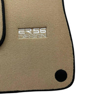 Beige Floor Mats For Mercedes-Benz SLC R172 (2016-2023) - AutoWin