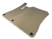 Beige Floor Mats For Mercedes-Benz SLK R170 (1998-2000) - AutoWin