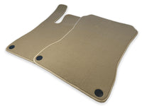 Beige Floor Mats For Mercedes-Benz SLK R172 (2011-2023) - AutoWin
