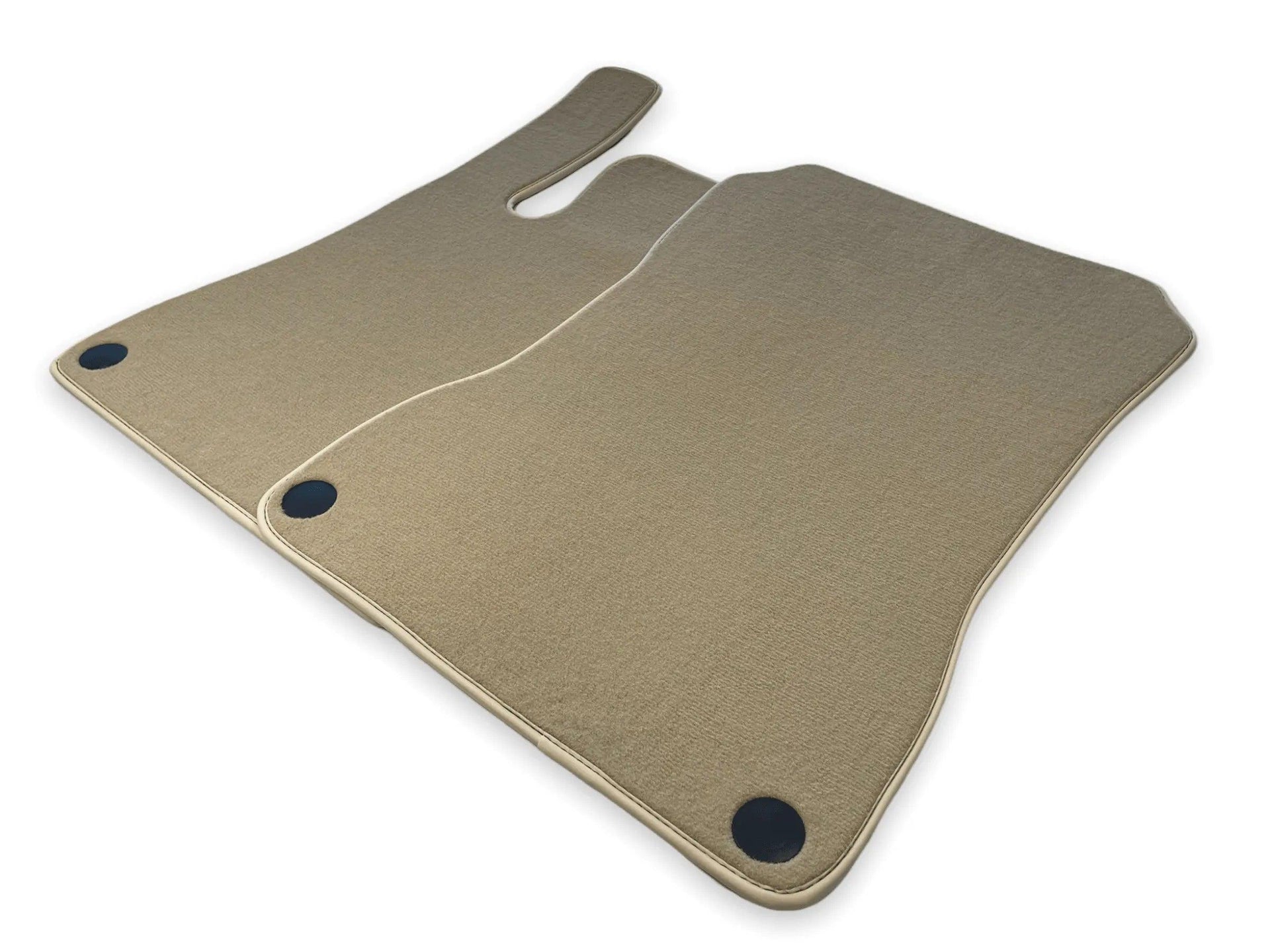 Beige Floor Mats For Mercedes-Benz SLK R172 (2011-2023) - AutoWin