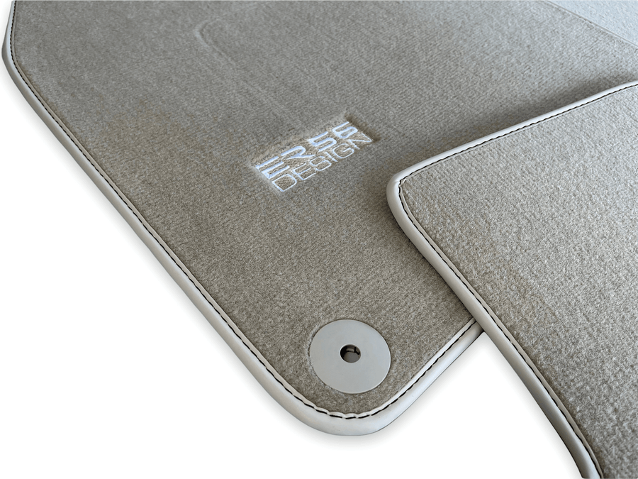Beige Floor Mats for Porsche 911 - 991 (2012-2019) | ER56 Design - AutoWin