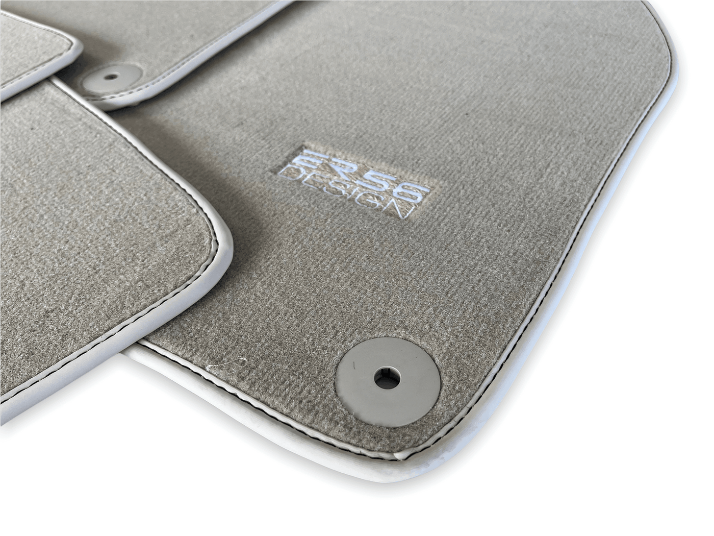 Beige Floor Mats for Porsche Cayenne (2003-2010) | ER56 Design - AutoWin