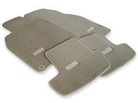 Beige Floor Mats for Porsche Panamera (2017-2023) | ER56 Design - AutoWin