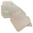 Beige Mats For BMW 5 Series E34 Sedan Tailored Set Perfect Fit - AutoWin