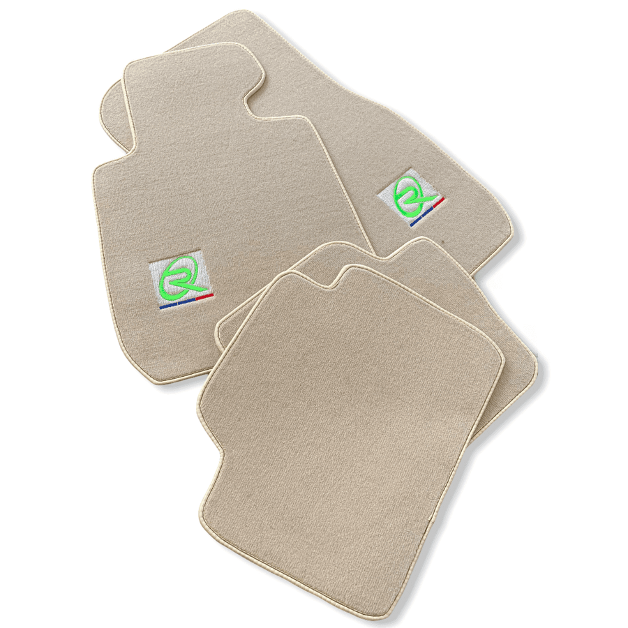 Beige Mats For BMW 7 Series E38 Long | ER56 Design - AutoWin