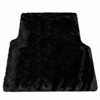 Customizable Black Sheepskin Trunk Floor Mat for Bentley Bentayga (2015-2027)