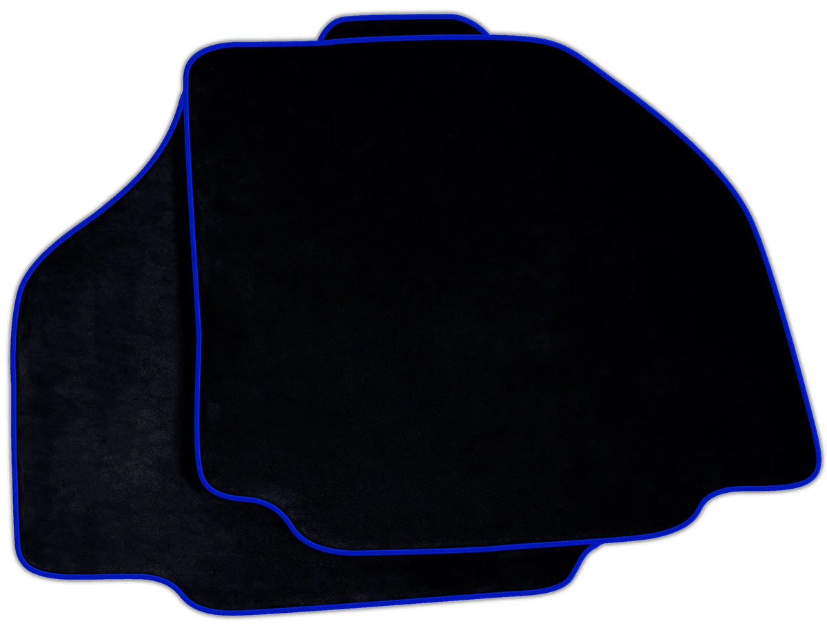 Black Alcantara Floor Mats for Ferrari 488 Pista Spider | Various Trim Colors