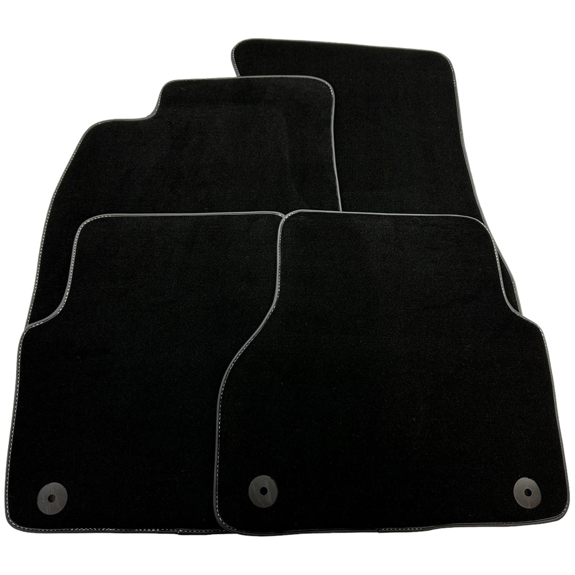 Black Floor Mats For A6 - C8 Sedan (2018-2023) - AutoWin