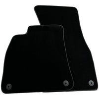 Black Floor Mats For A6 - C8 Sedan (2018-2023) - AutoWin