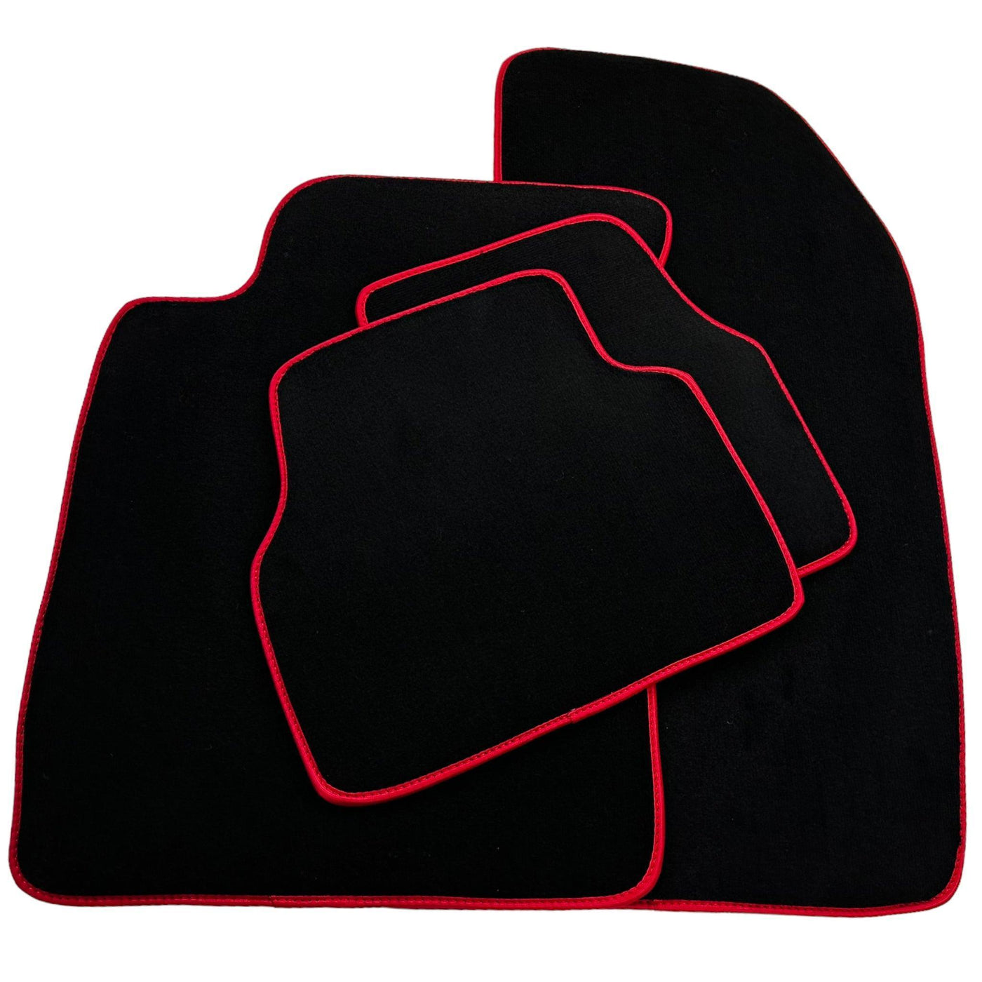 Black Floor Mats for Alfa Romeo 159 4-door Sedan (2006-2011) - AutoWin