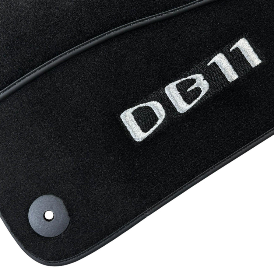 Black Floor Mats for Aston Martin DBS Superleggera (2018-2023) Coupe - AutoWin