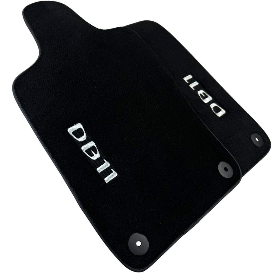 Black Floor Mats for Aston Martin DBS Superleggera (2018-2023) Coupe - AutoWin