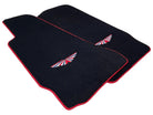 Black Floor Mats For Aston Martin DB11 (2016–2023) Red Trim - AutoWin