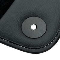 Black Floor Mats for Aston Martin DB11 (2016–2023) with Leather - AutoWin