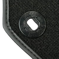 Black Floor Mats for Aston Martin DB9 Volante (2004-2016) Convertible - AutoWin