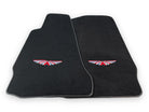 Black Floor Mats For Aston Martin DB9 (2004-2016) | ER56 Design - AutoWin