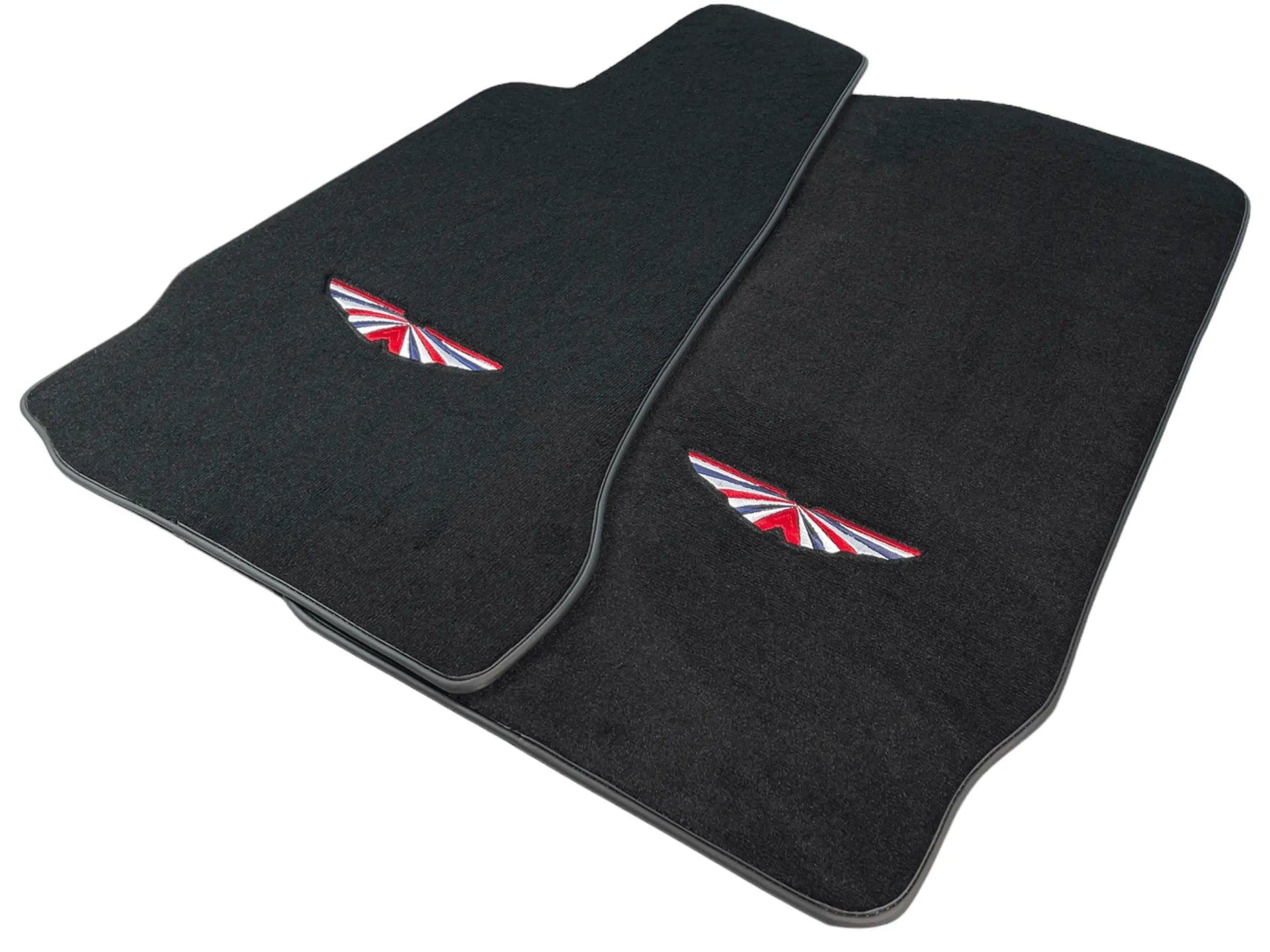 Black Floor Mats For Aston Martin DB9 (2004-2016) | ER56 Design - AutoWin