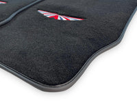 Black Floor Mats For Aston Martin DB9 (2004-2016) | ER56 Design - AutoWin