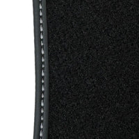 Black Floor Mats for Aston Martin DB9 Volante (2004-2016) Convertible with Leather - AutoWin