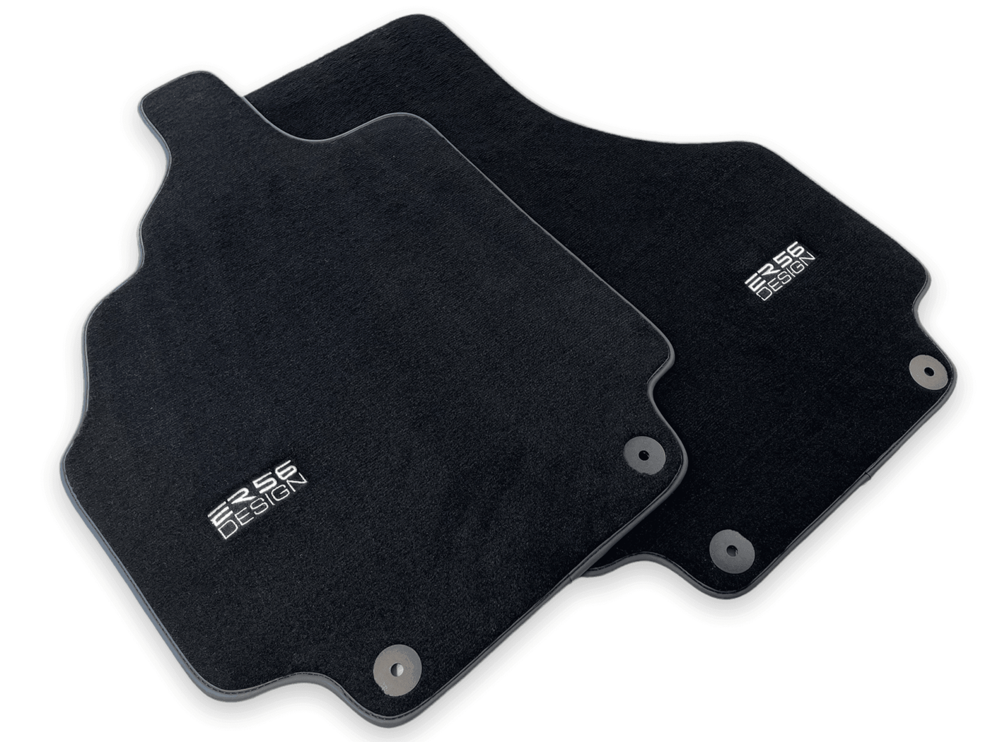 Black Floor Mats for Audi R8 2007-2015 ER56 Design - AutoWin