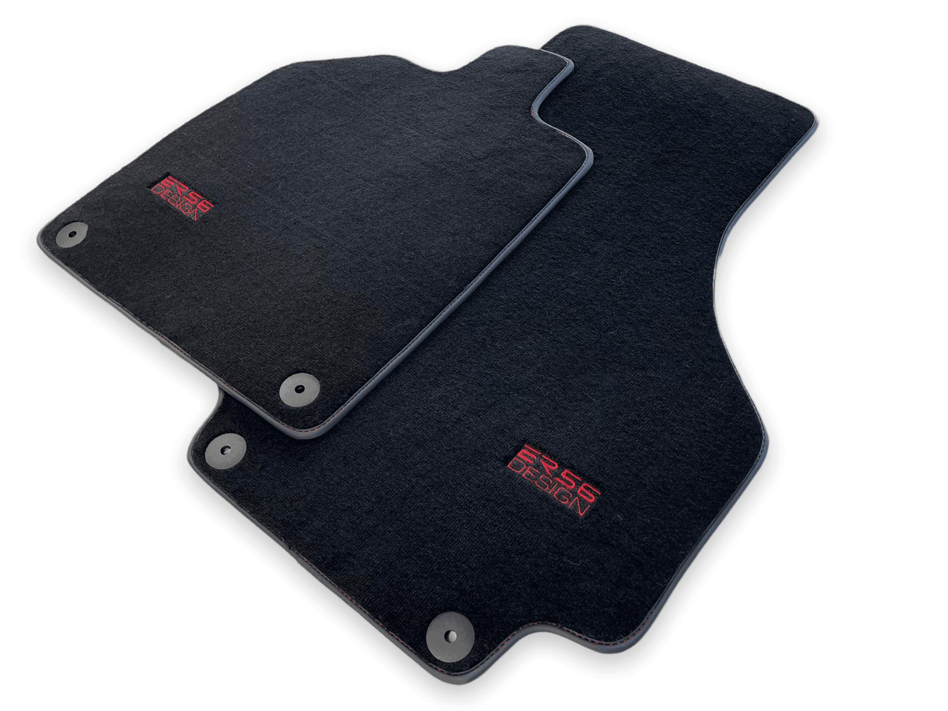 Black Floor Mats For Audi R8 2015-2023 ER56 Design - AutoWin
