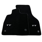 Black Floor Mats for Audi TT MK2 Convertible (2006-2014) - AutoWin