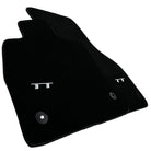 Black Floor Mats for Audi TT MK2 Convertible (2006-2014) - AutoWin