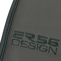Black Floor Mats for Bentley Continental GT (2003–2011) with Dark Brown Leather | ER56 Design - AutoWin