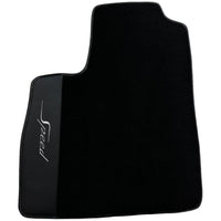 Black Floor Mats For Bentley Continental GT Speed (2011–2018) with Leather - AutoWin