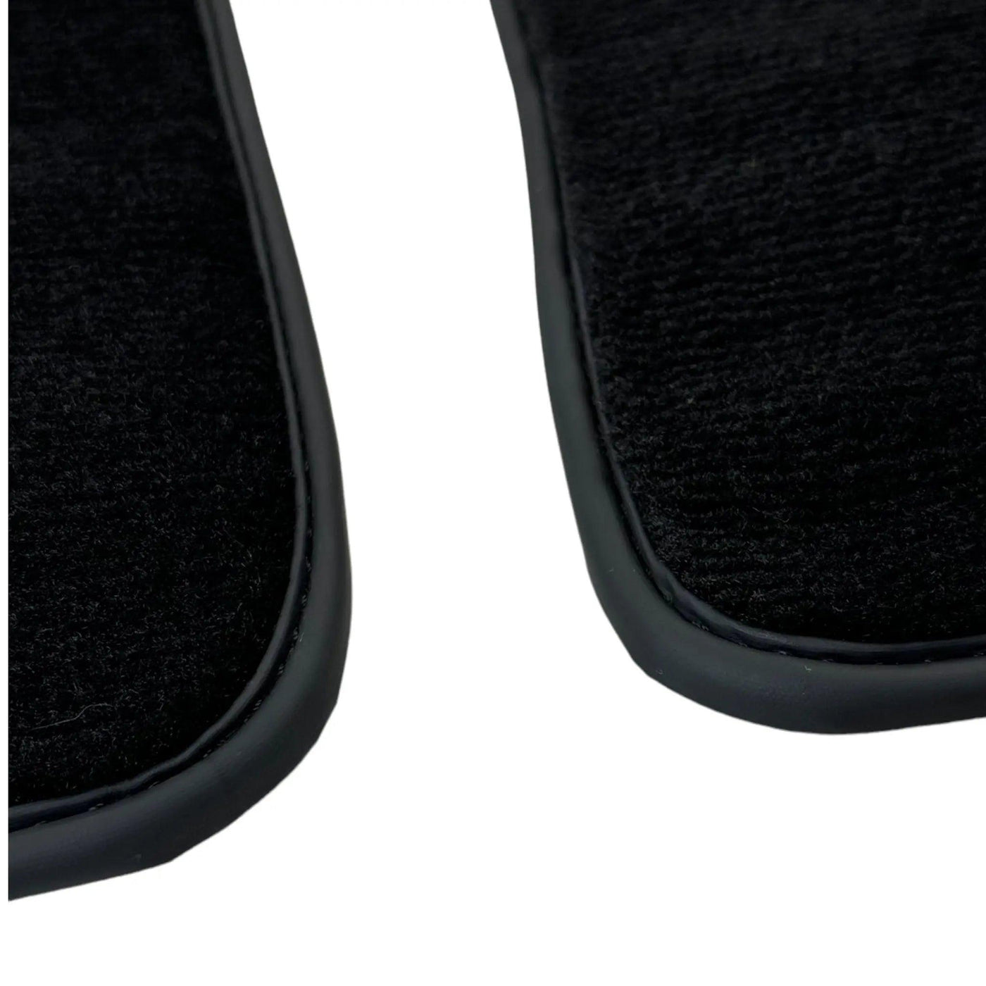 Black Floor Mats for Bentley Continental GTC (2006–2011) with Dark Brown Leather | ER56 Design - AutoWin