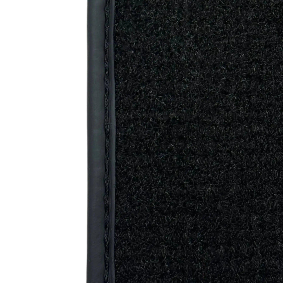 Black Floor Mats for Bentley Continental GTC (2011–2018) with Leather | ER56 Design - AutoWin