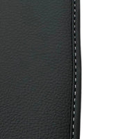 Black Floor Mats For Bentley Continental GTC (2018-2023) Speed with Leather - AutoWin