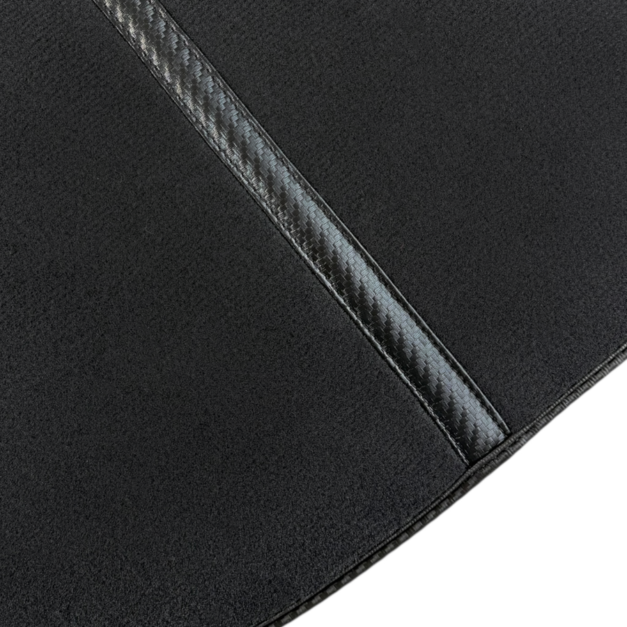Black Floor Mats for BMW 1 Series E82 (2004-2013) side view - BMW 1 Series (2004-2013)