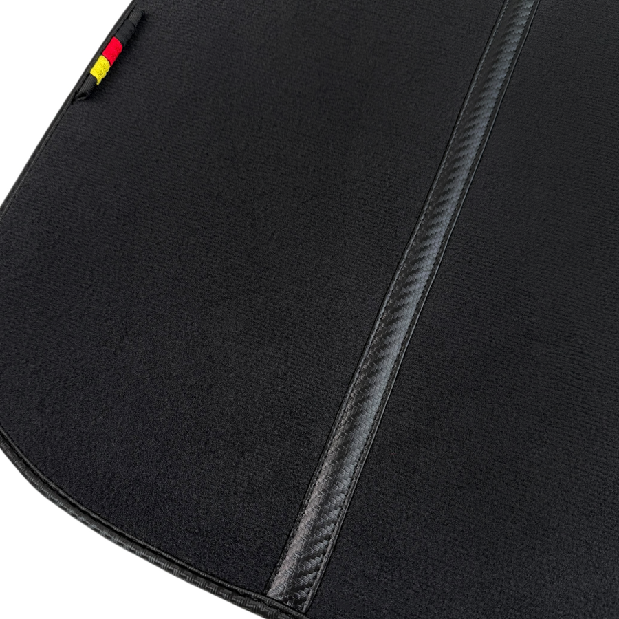 Black Floor Mats for BMW 1 Series E82 (2004-2013) side view - BMW 1 Series (2004-2013)