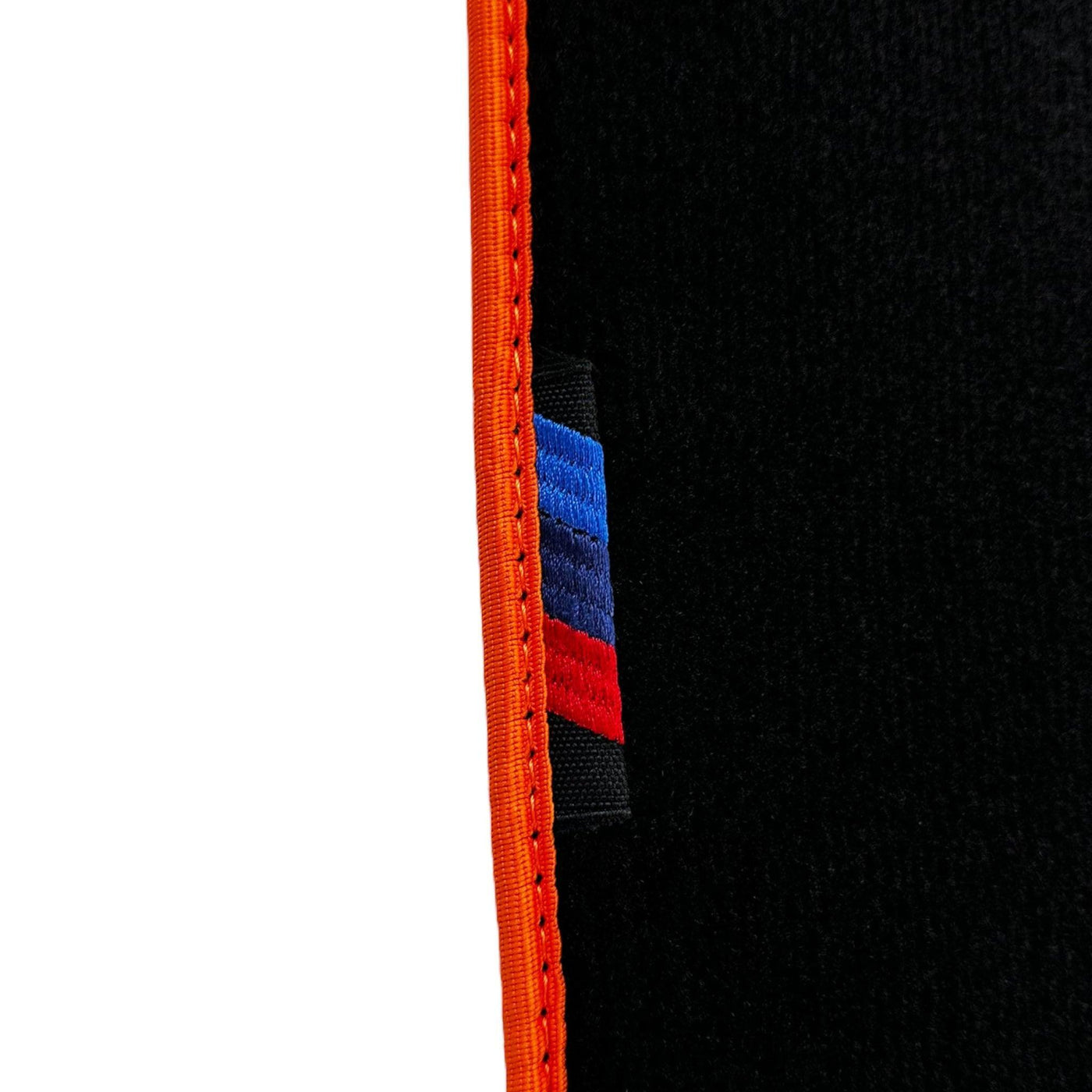 Black Floor Mats For BMW F74 Gran Coupe (2025-2026) | Orange Trim - AutoWin