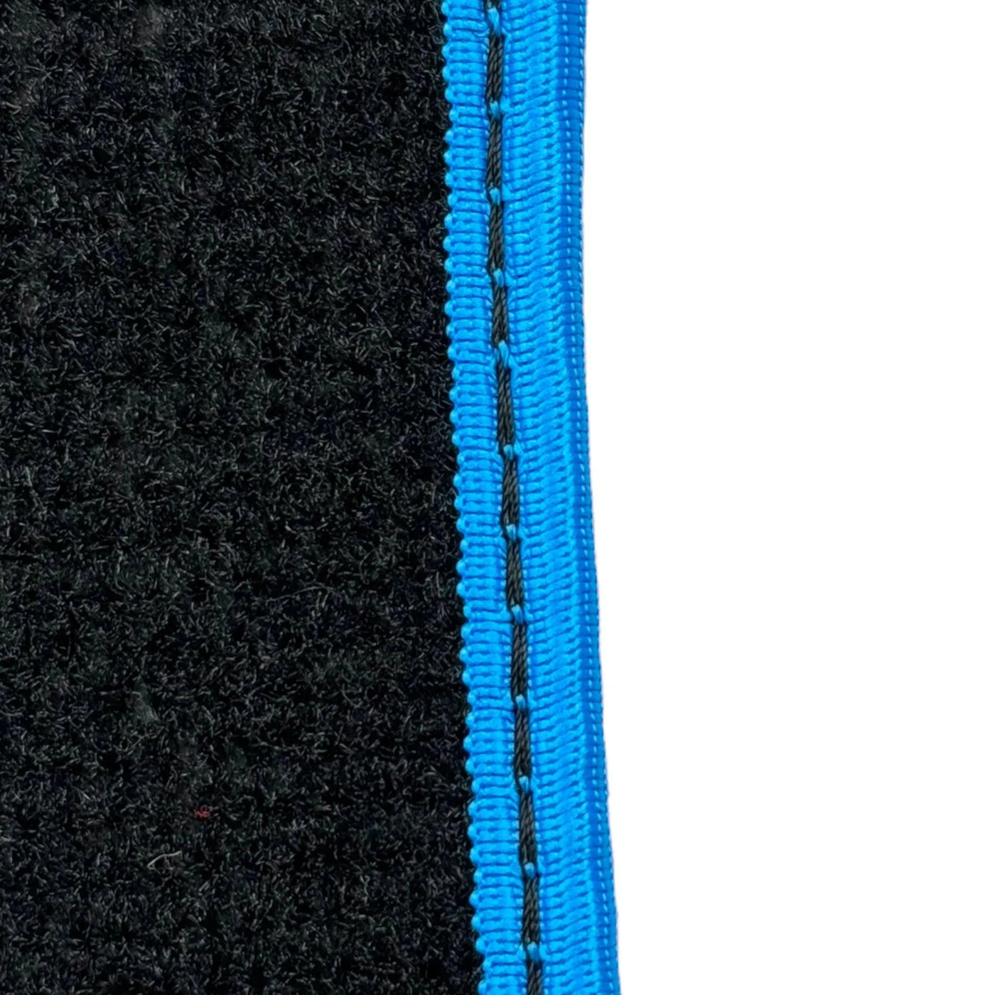 Black Floor Mats For BMW 1 Series F70 | Sky Blue Trim - AutoWin