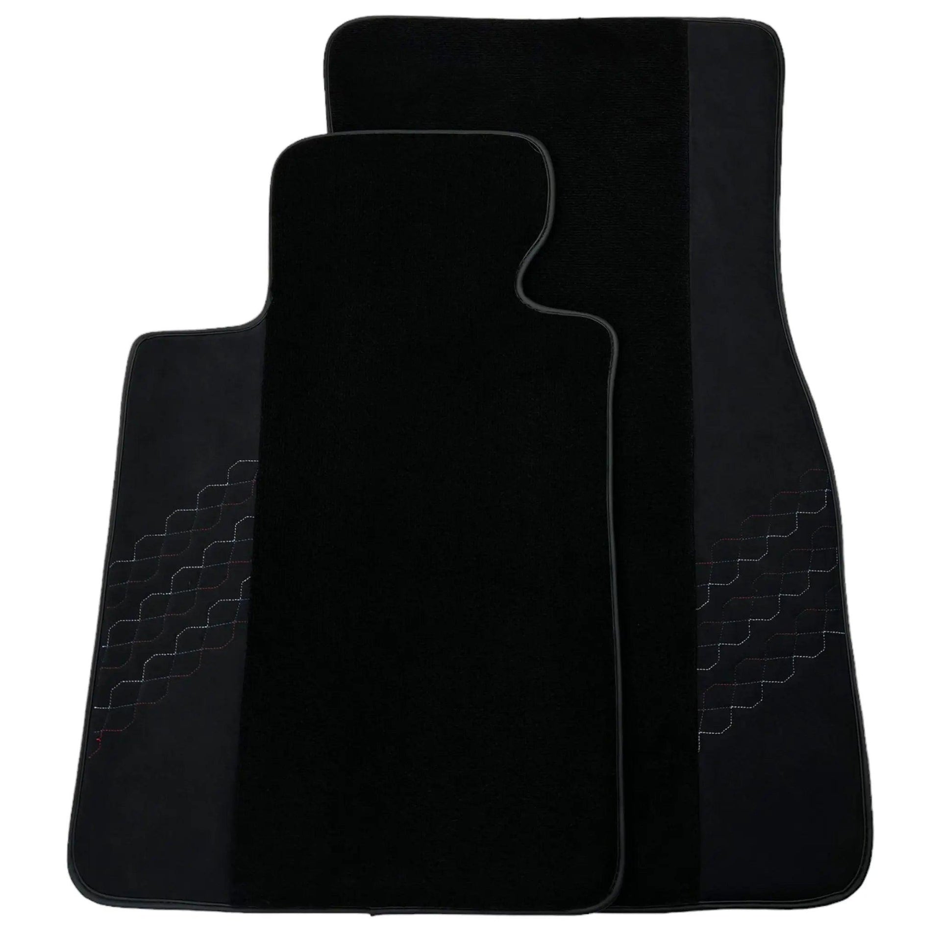 Black Floor Mats for BMW 2 Series U06 (2022-2026) with Alcantara Leather - AutoWin