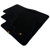Black Floor Mats For BMW U06 (2022-2026) with German Flag - AutoWin