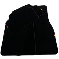 Black Floor Mats For BMW G61 (2023-2026) Touring with German Flag - AutoWin